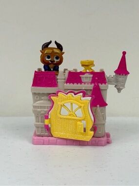 Disney Doorables Beauty & The Beast Beast’s Chateu Playset With Accessories